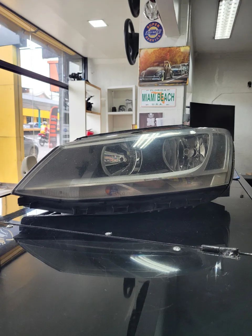 Farol Jetta 2012 até 2014 Sem Led - Foto 2
