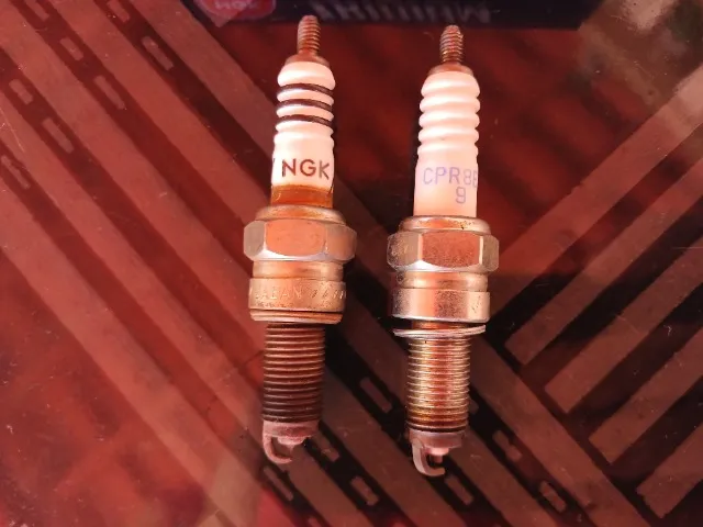 2x Vela Iridium NGK Honda Bros Titan Xre Cg CPR8EAIX9