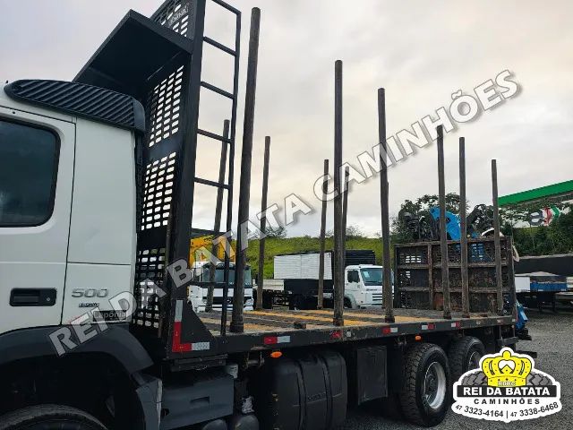 Volvo FMX 500 6x4 Transtora Munck Garra Florestal HFORT 7000N 2017 - Foto 12