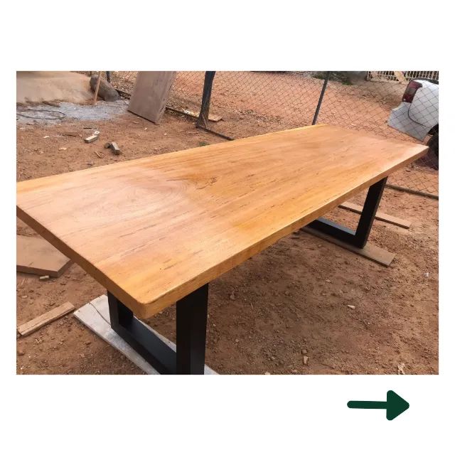 mesa de jantar madeira entrega grátis df - Foto 4