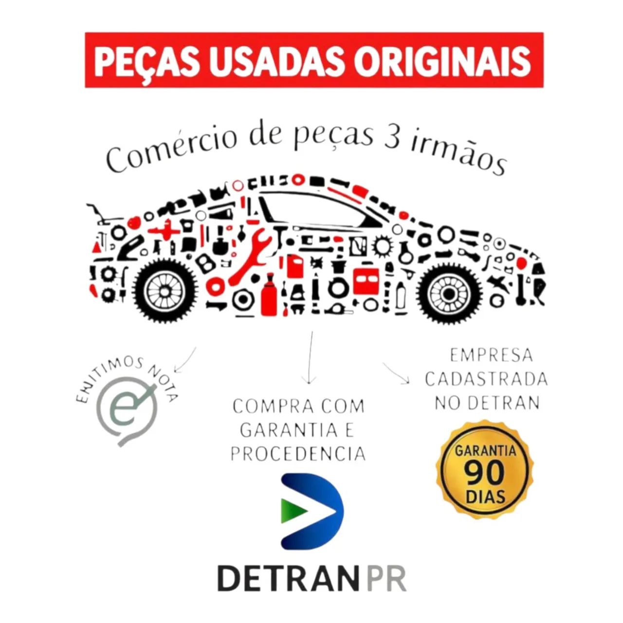 Par Dobradiça Capô GM Corsa 2002 a 2012 - Foto 4