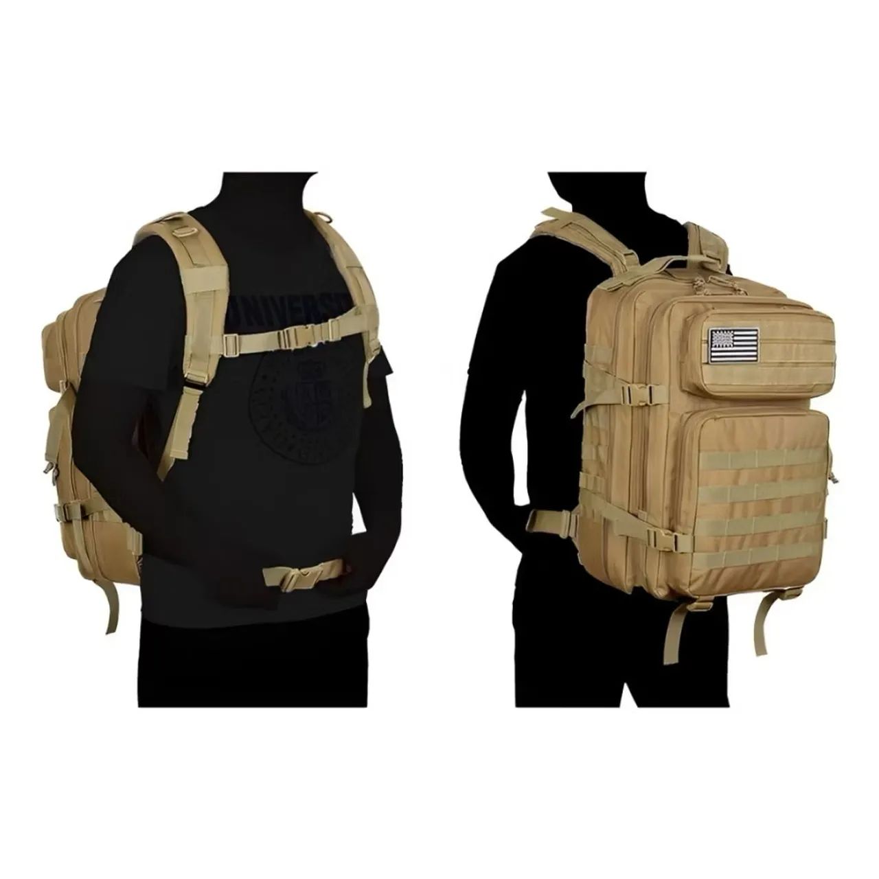 Mochila Tática Militar 50L Impermeável - A Pronta Entrega - Foto 5