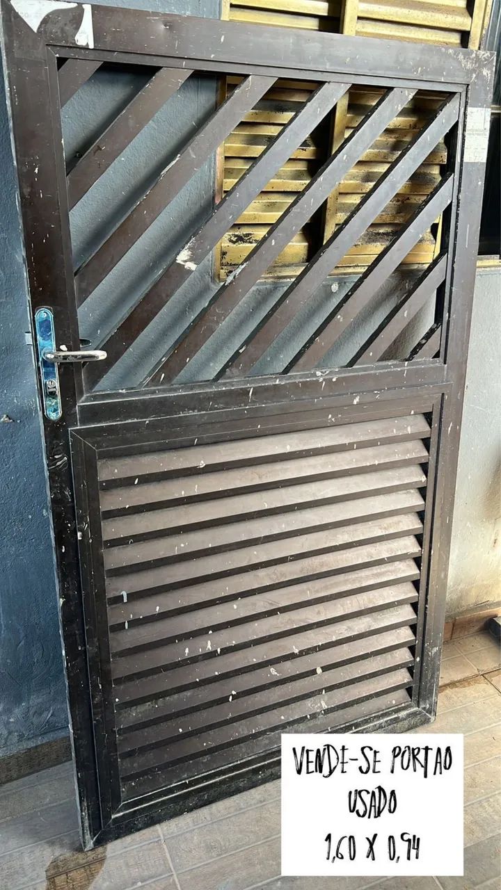 Portao de garagem e portao social 