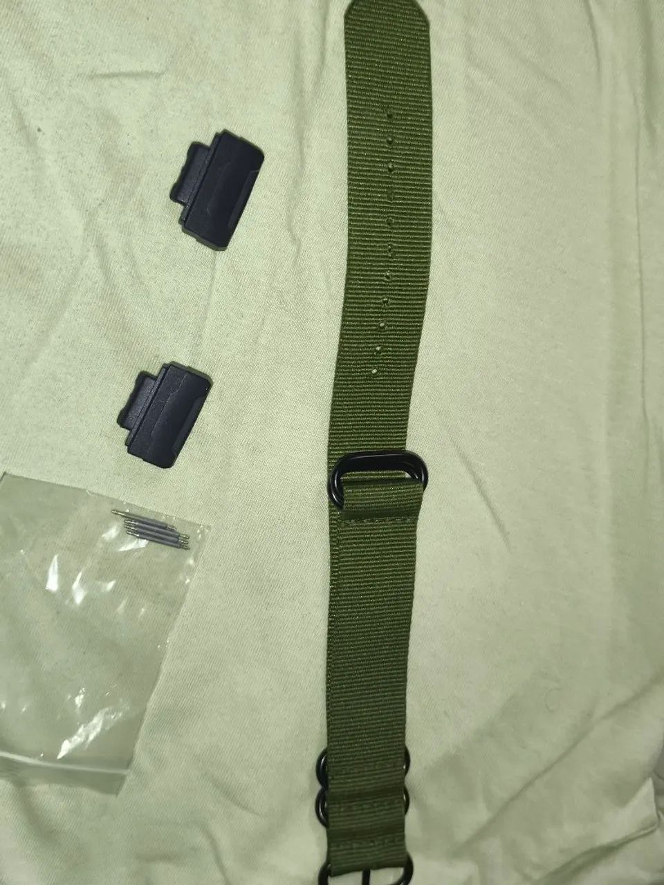 Pulseira NATO 20MM VERDE FORÇAS ESPECIAIS. - Foto 3