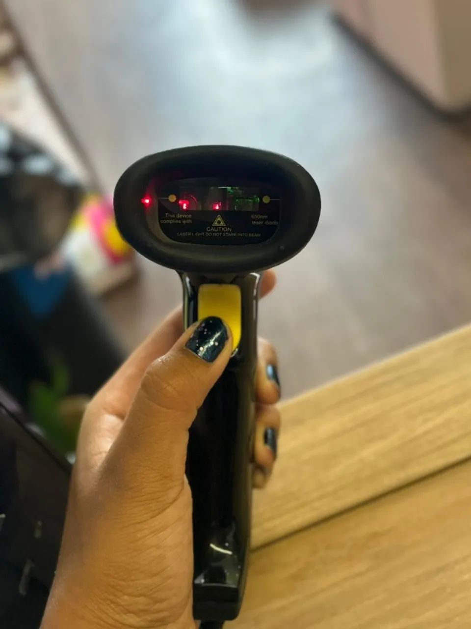 Leitor de código de barras