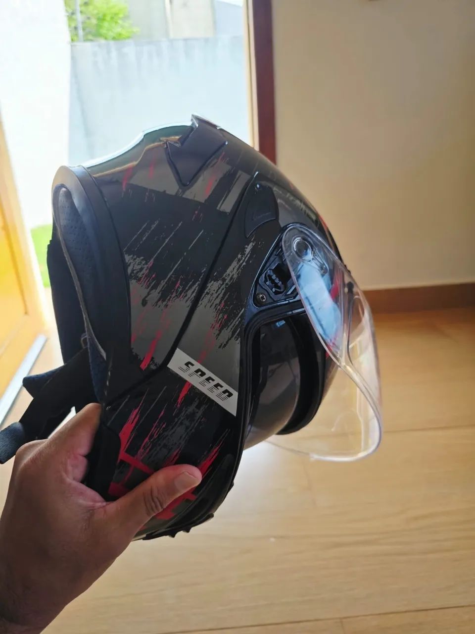 Capacete Modular/Escamoteável com Óculos Interno  - Foto 2