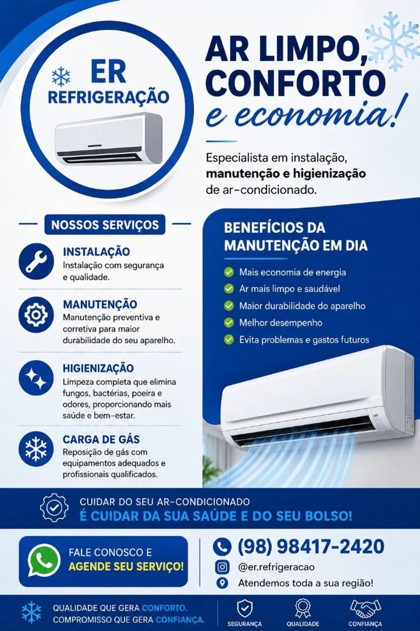 Conserto de ar condicionado 
