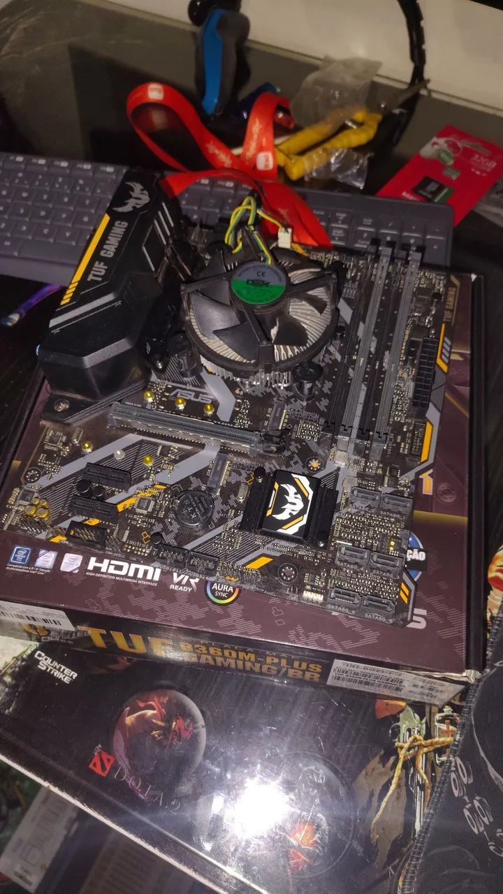 B360m Plus TUF + I5 9400F - Foto 2