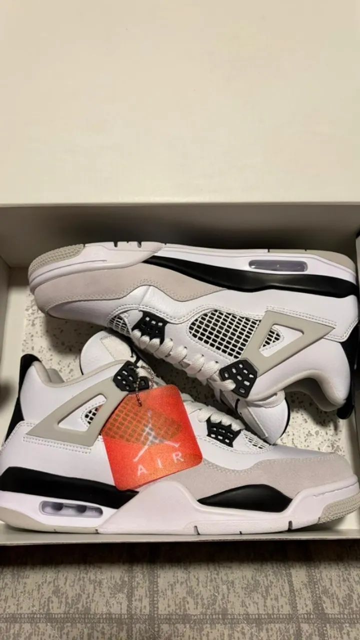 Nike Air Jordan 4 Military Black - Foto 4