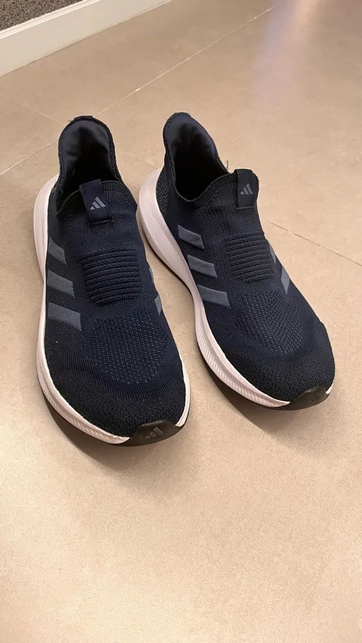 Tênis Adidas Lite Flow - Azul  - Foto 5
