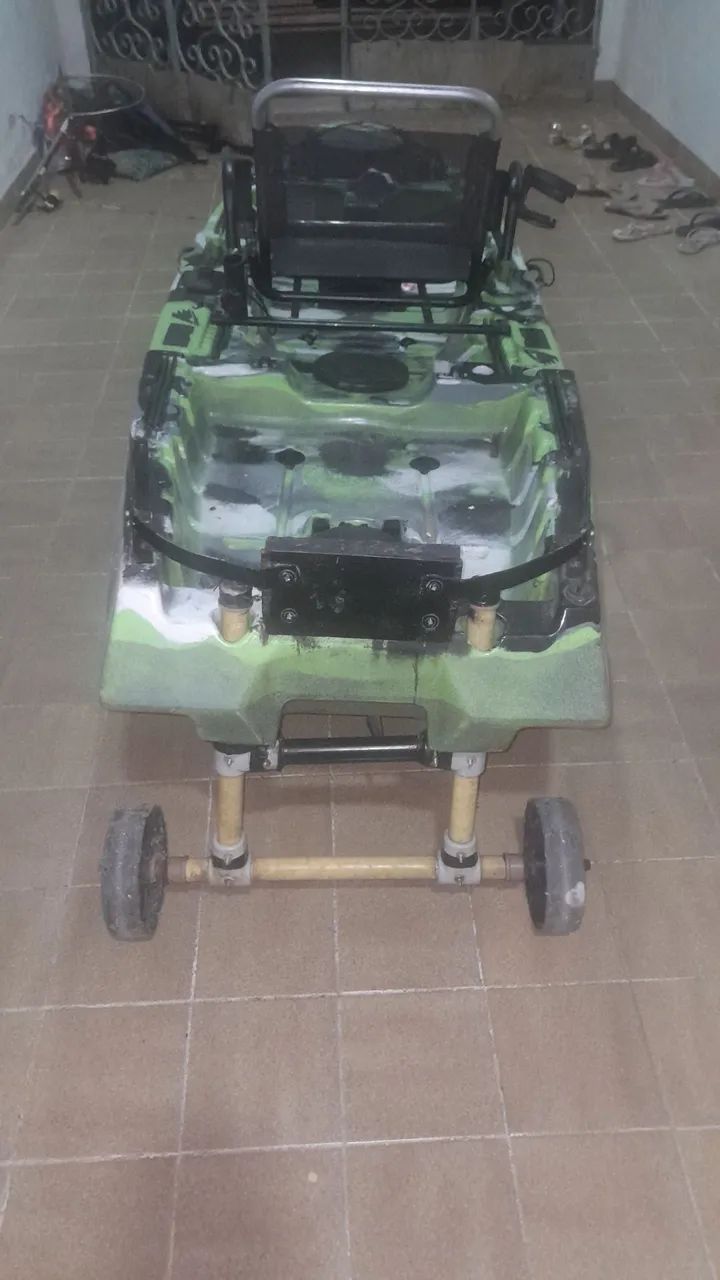 Caiaque airon  com motor eletrico  - Foto 2