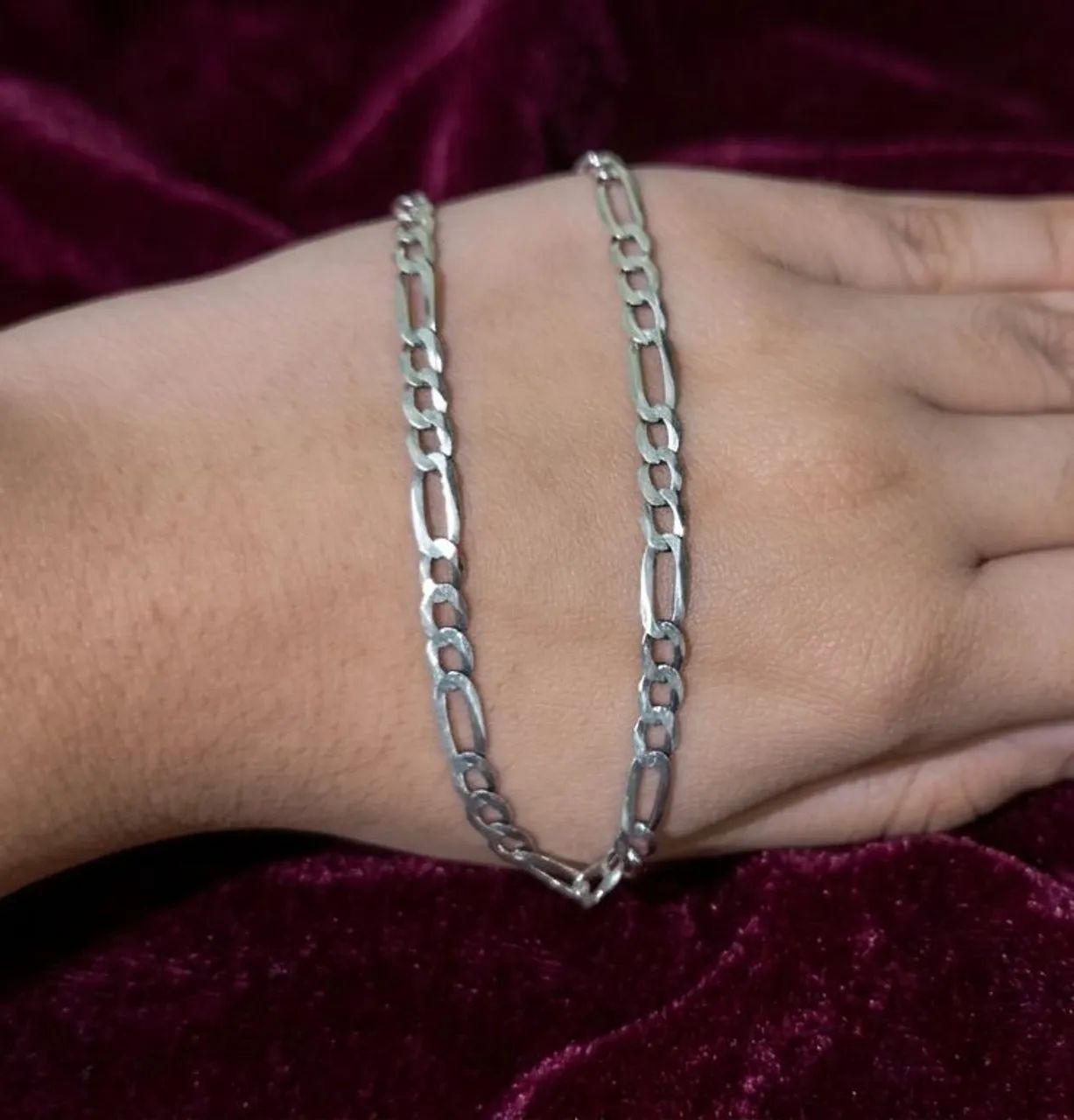 pulseira masculina prata 925 italiana - Foto 3