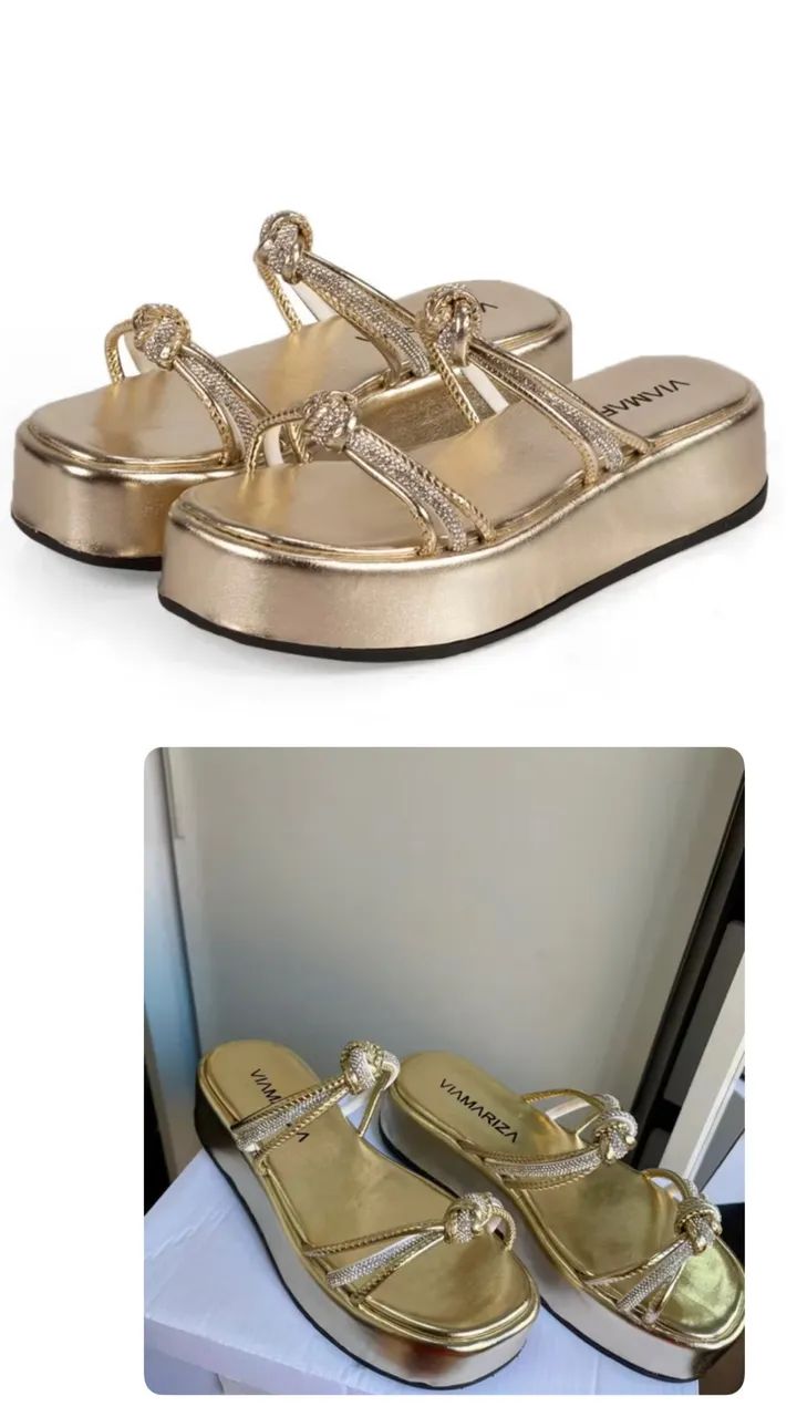 Papete dourada tam 34 