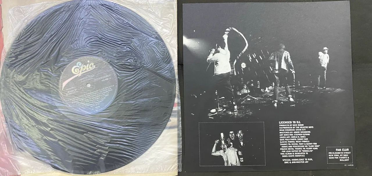 Disco de vinil Beastie boys - LICENSED TO ILL - Foto 5