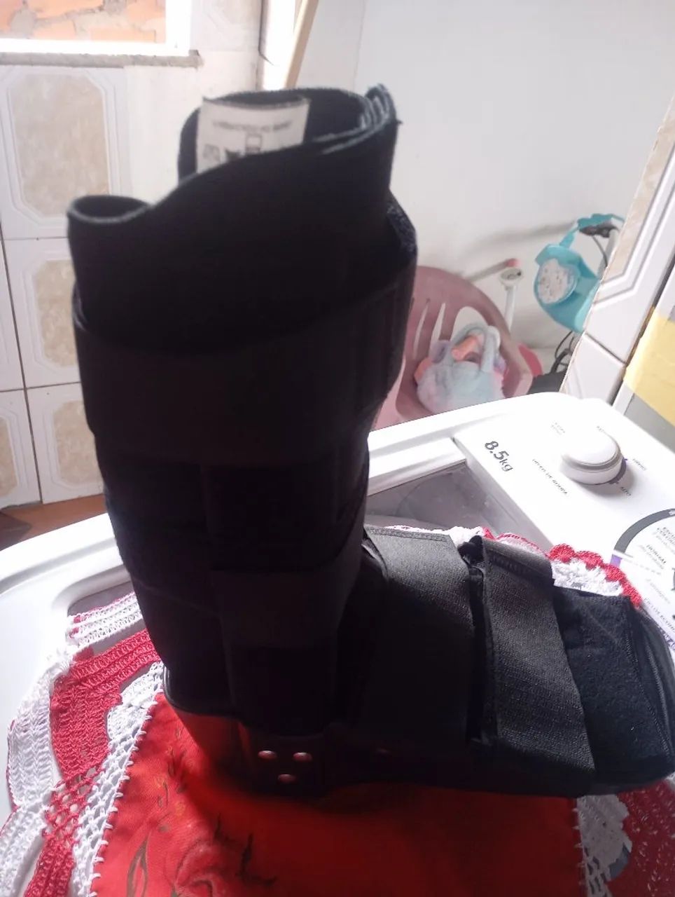 Bota ortopédica semi nova  - Foto 2