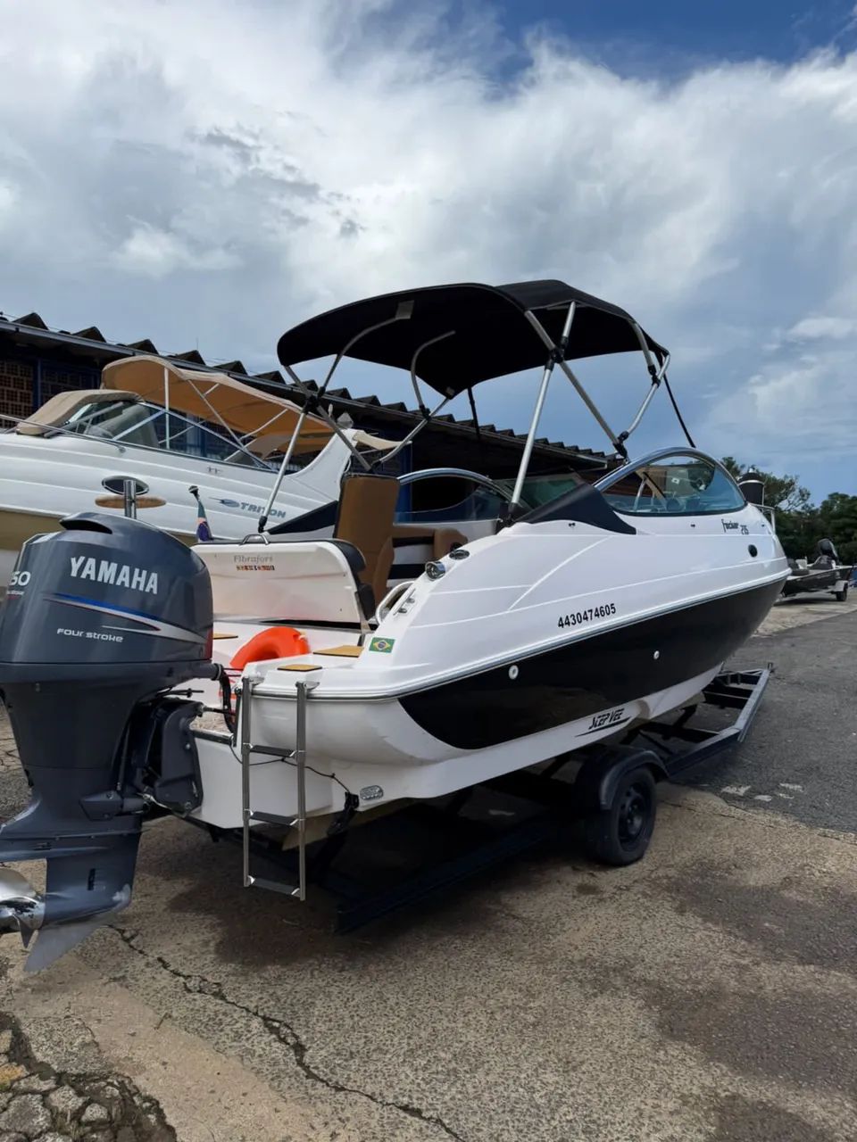 Focker 215 - 2010 x1 Yamaha 150 HP 4TP 2014 ñ Triton Ventura Fs Real Phantom  - Foto 12