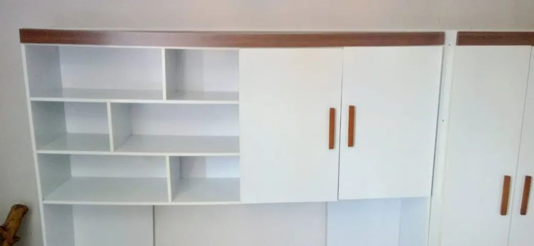 Guarda Roupas Modulado Com Duas Camas de solteiro - sem colchão - Foto 5