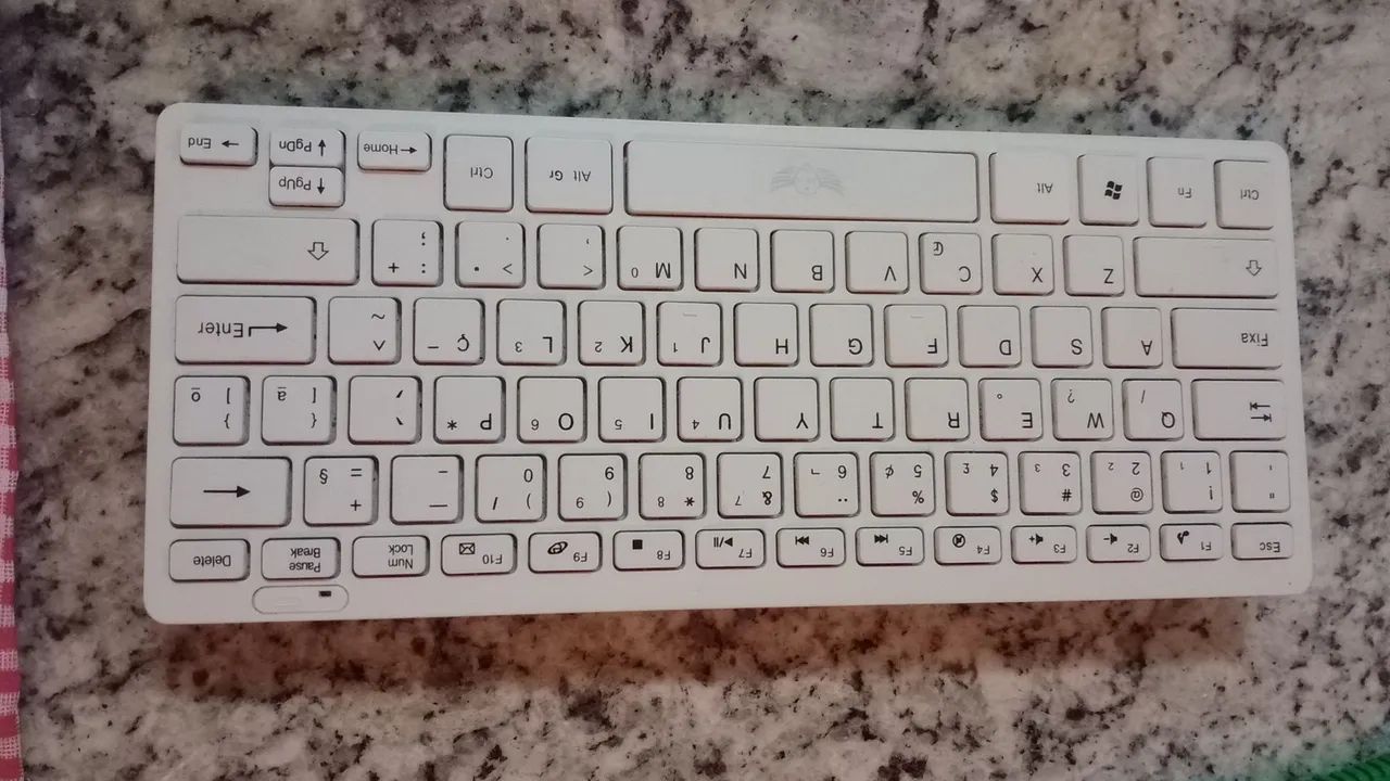 Teclado mini teclado sem fio - Foto 2