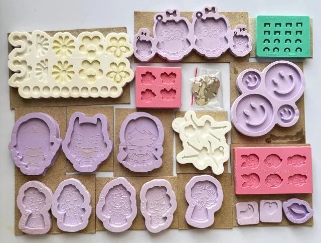 Moldes de silicone - Kit 1 - Foto 2