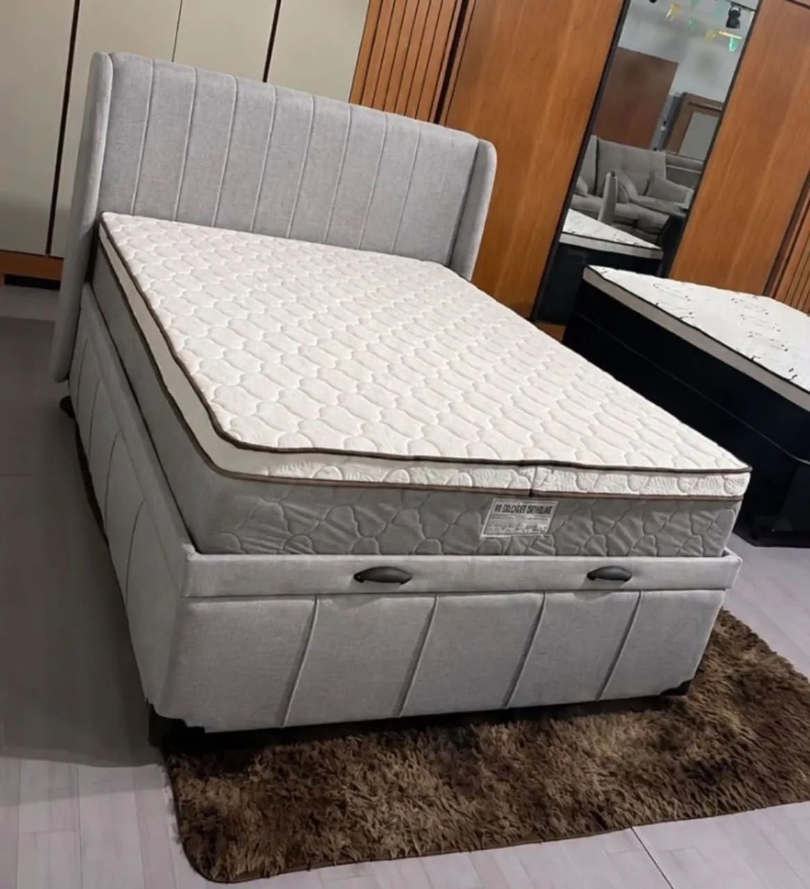Conjunto completo box casal pronta entrega