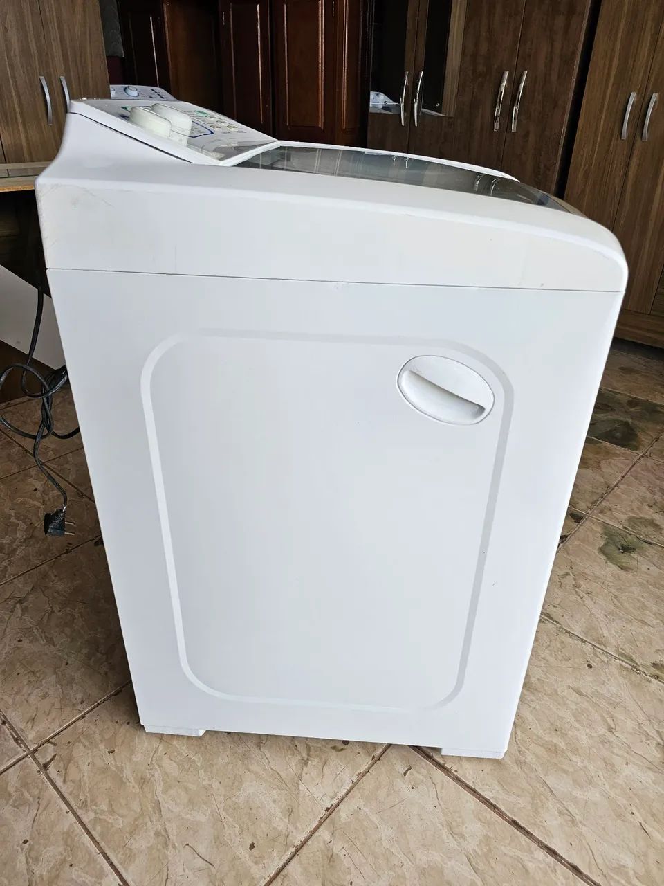 Máquina 12kg bate e seca usada funcionando perfeitamente foi pintada  - Foto 3