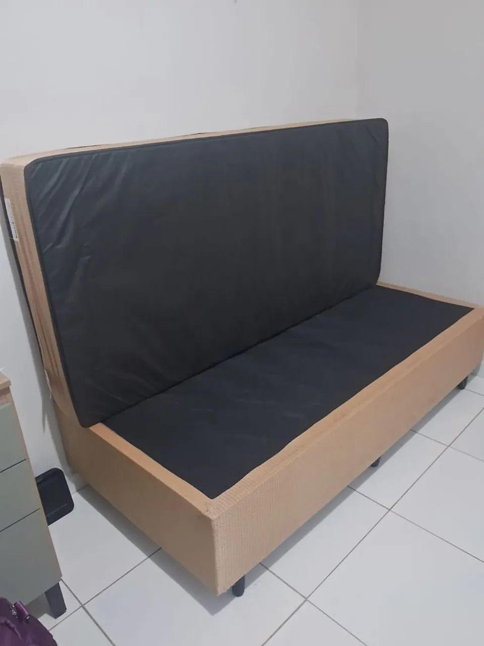 Cama box com colchão SOLTEIRO - Foto 2