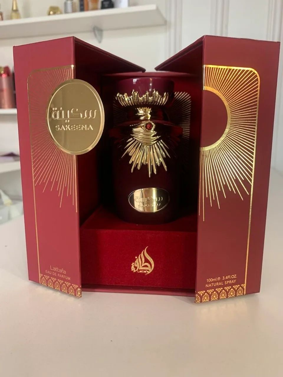 Perfume Árabe Sakeena Lattafa- Original Lacrado  - Foto 2
