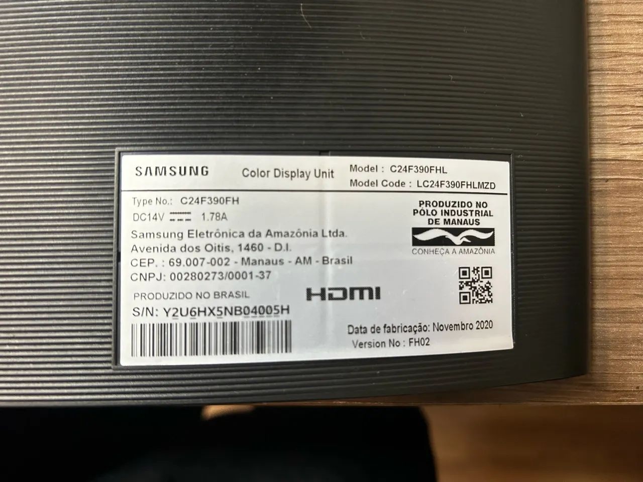 Monitor Samsung C24F390  - Foto 3