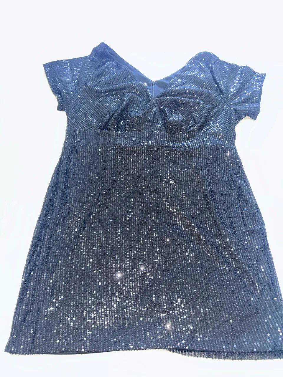 Vestido Preto de Paetê 