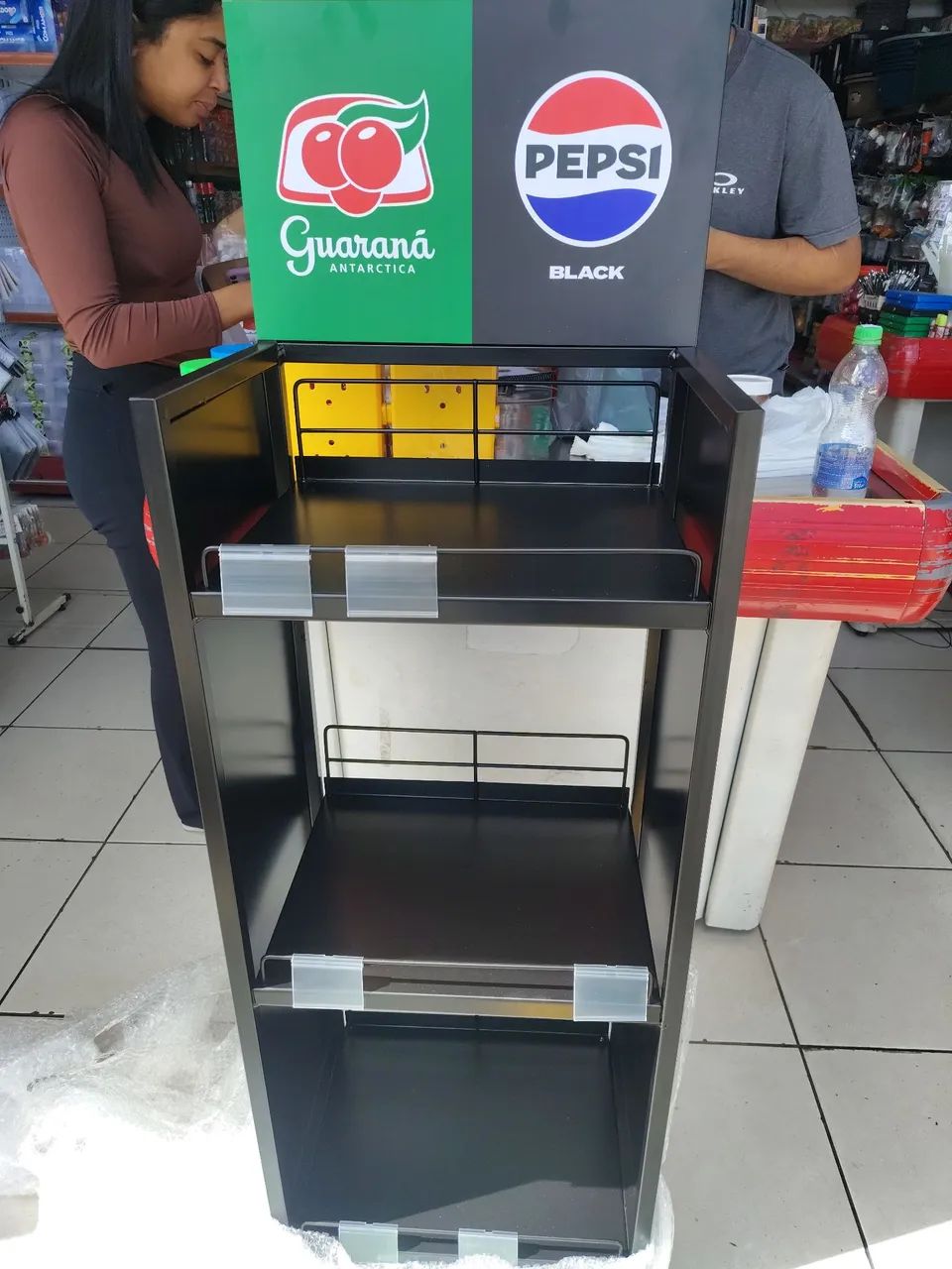 Expositor Guaraná/Pepsi rack
