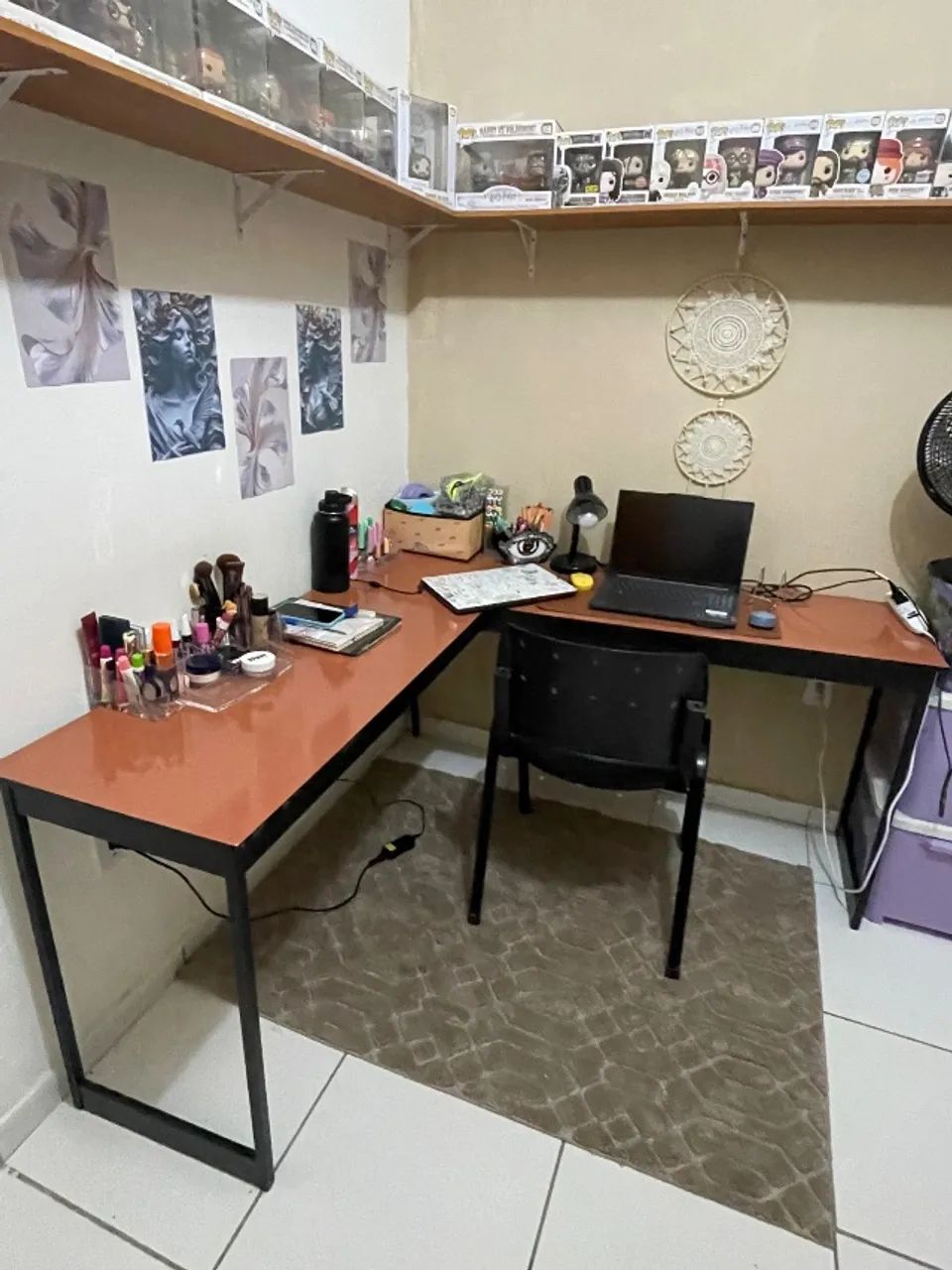 escrivaninha escritório em L