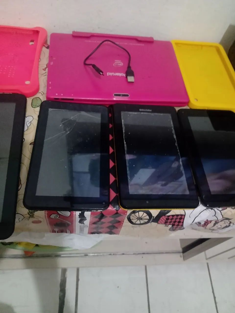 5 Tablets Multilaser M7 e outros polaroide único preço  - Foto 4