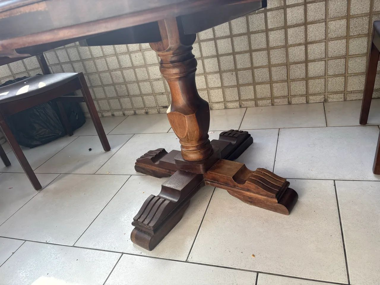 Mesa madeira maciça  - Foto 5