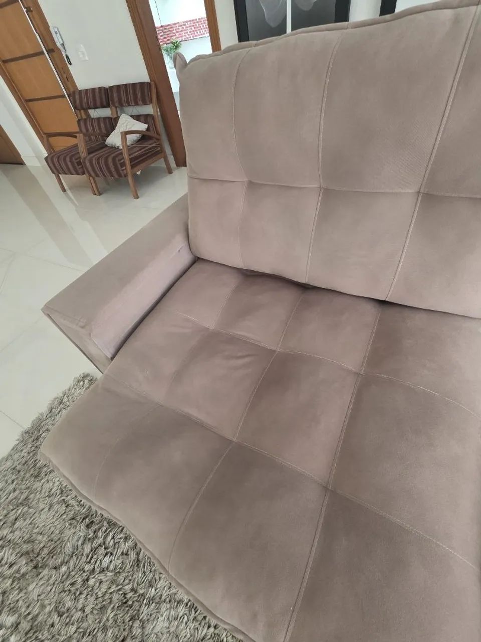 Sofá Retrátil com Encosto Reclinável  - Foto 2