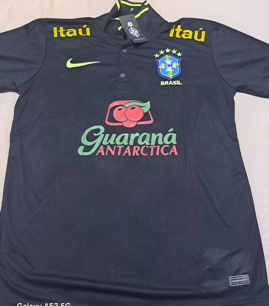 Camisa Polo Retro Seleção Brasileira 