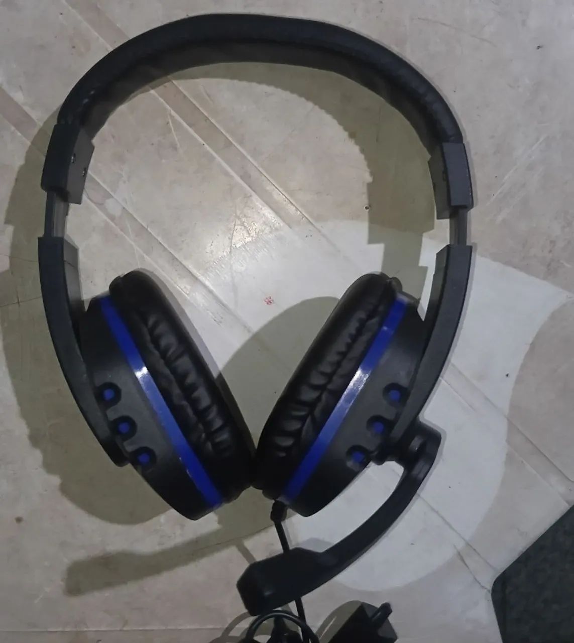 Headseat simples com fio e microfone  - Foto 3