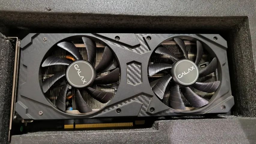 Placa de Vídeo NVIDIA GALAX GeForce RTX 3060 Ti 8GB - Excelente Estado!