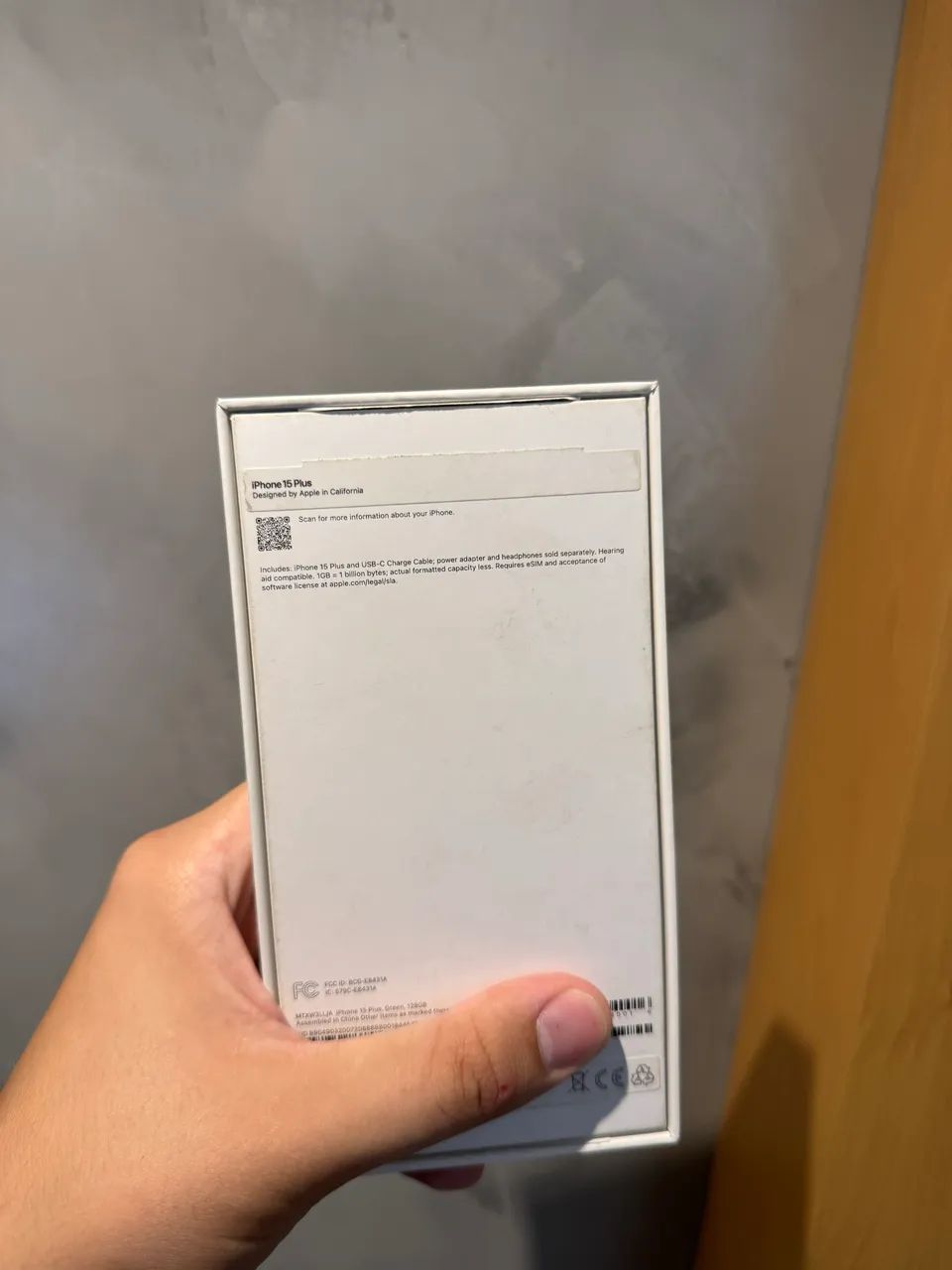 Caixa de iPhone 15 Plus 128GB Verde  - Foto 5