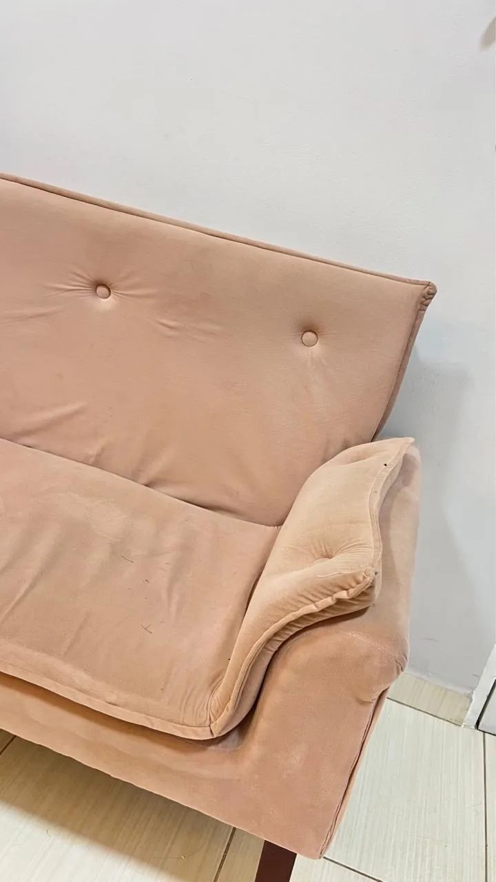 Vendo sofá namoradeira 2 lugares .  - Foto 3