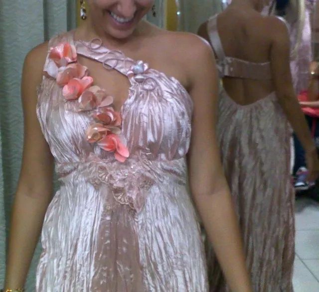 vestido de festa longo rosa - Foto 2