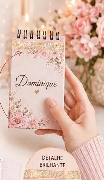 Bloco de notas com folhas decoradas com SEU tema - Foto 3