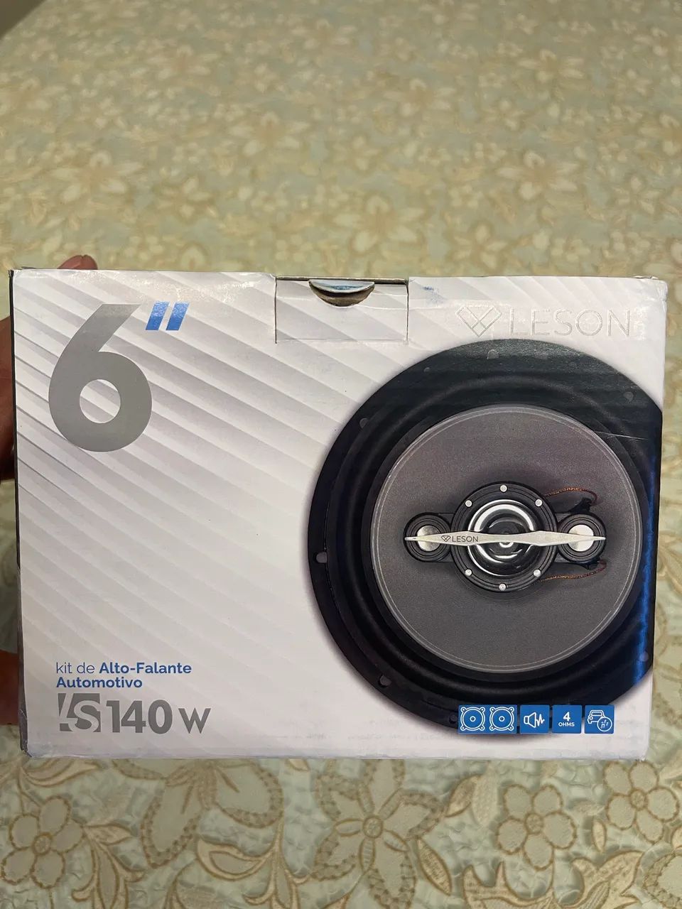 Par De Auto Falantes H-TECH 6 Polegadas 140w 
