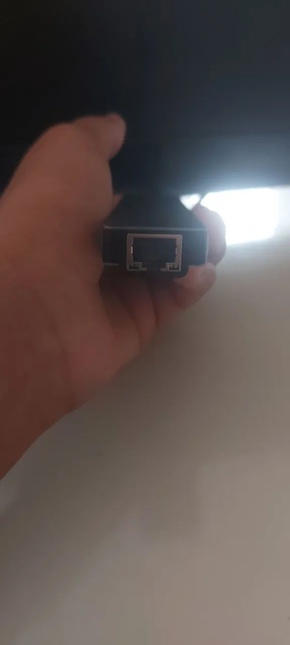 Hub USB tipo C 8 in 1 com rj45 e entrada hdmi - Foto 2