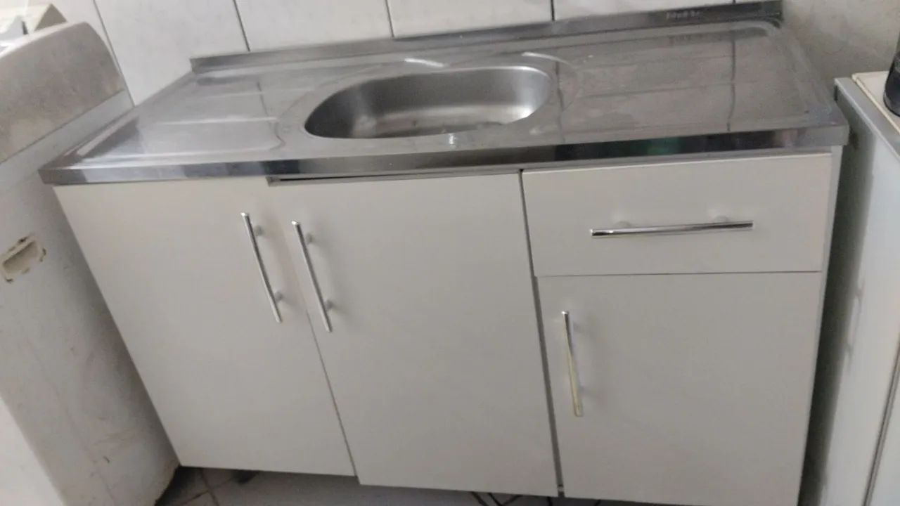 Balcão de pia com cuba