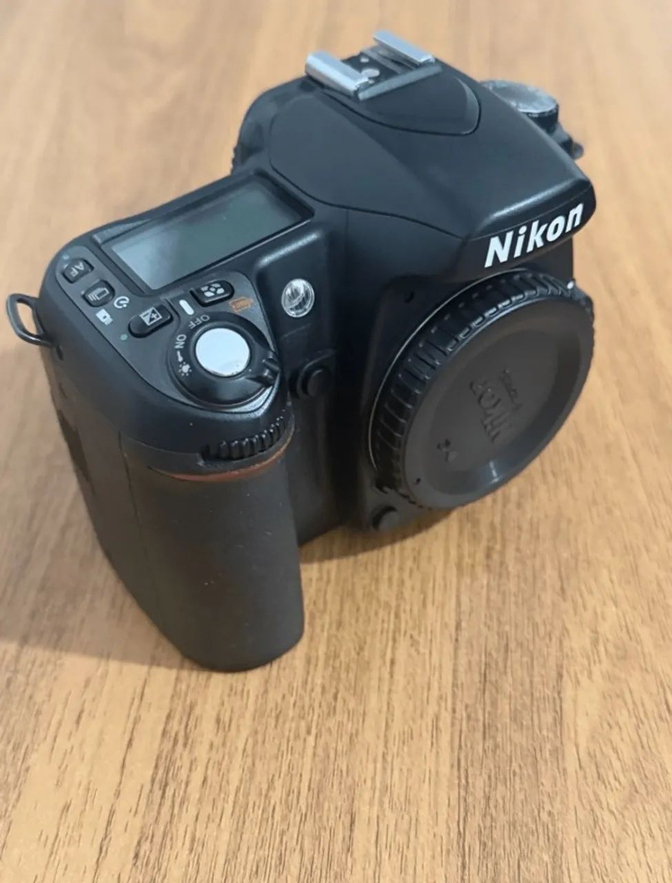 câmera nikon d80 com cartão de memória, sem bateria  - Foto 2