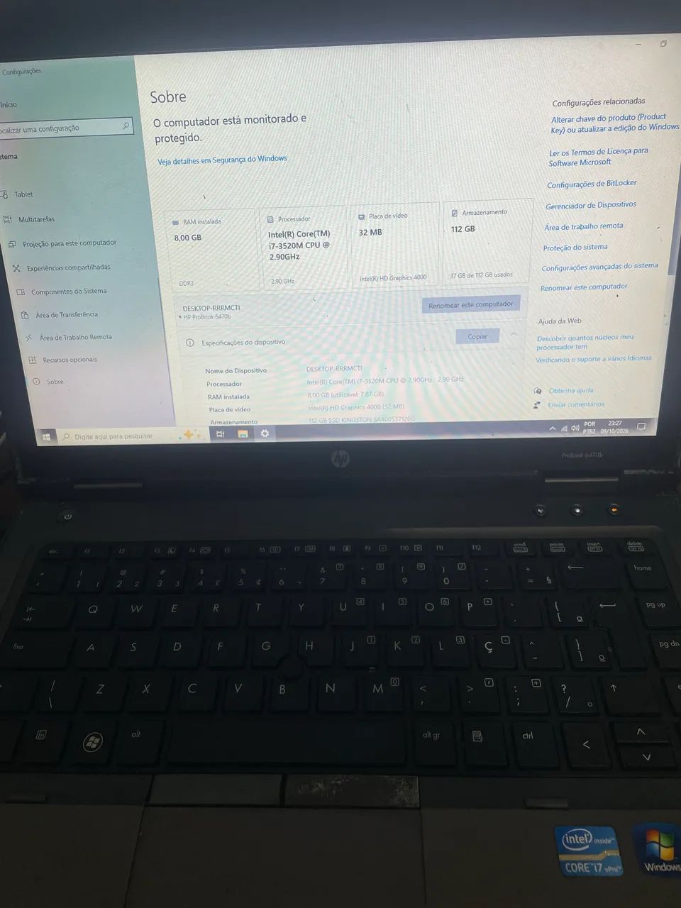 Notebook HP Probook 6470b - Foto 3