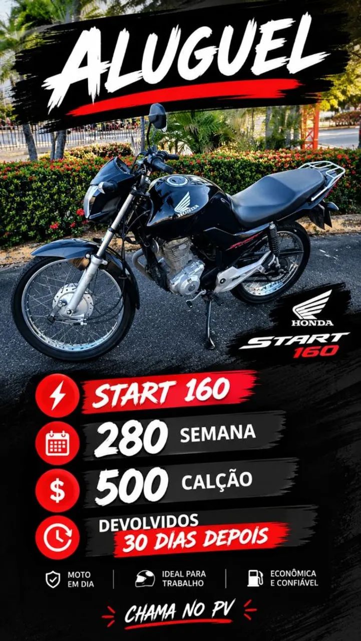 ALUGUEL DE MOTOS