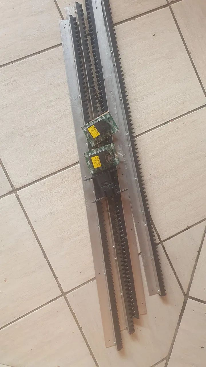 Kit portão eletrônico Cremalheira Controle e Imas - Foto 3