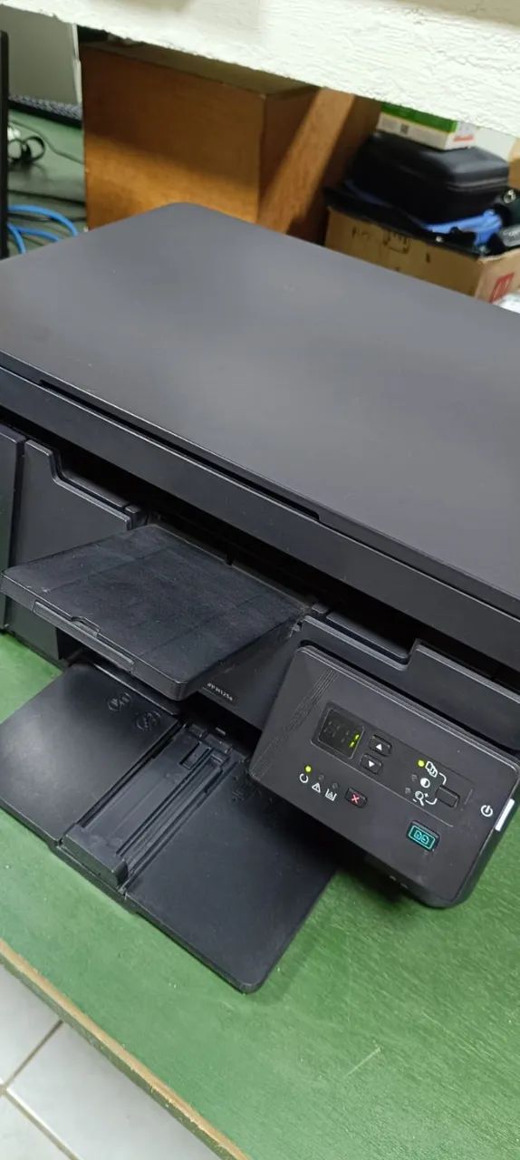 Impressora multifuncional monocromática HP LaserJet Pro M125a - Excelente - Foto 4