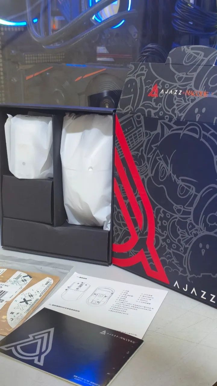 Mouse AJAZZ - AJ139 V2 MC-White - Foto 3